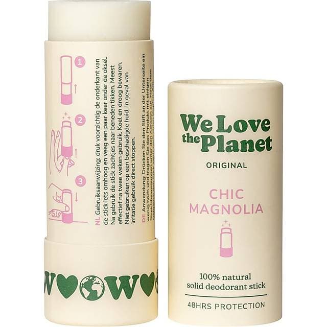 We Love The Planet Deodorant Stick Chic Magnolia 40 g