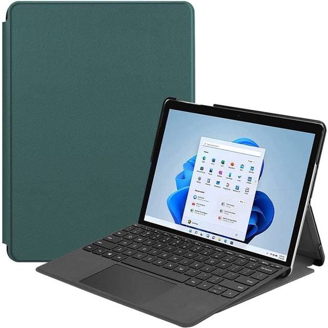 Eiderwood Surface Go 4 Kunstlæder Flip Cover Grøn