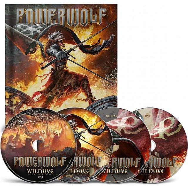 Powerwolf Wildlive (Live at Olympiahalle) Unisex Standard (CD)