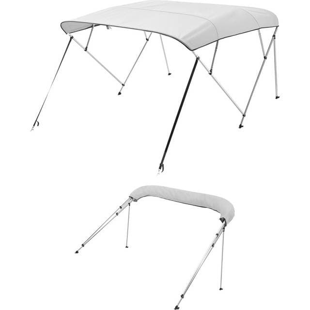 VEVOR 4 Bow Boat Bimini Toppe 96 Lx 85 B x 54 H