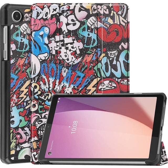 Eiderwood Lenovo Tab M8 4nd Gen Tri-Fold Kunstlæder Flip Cover