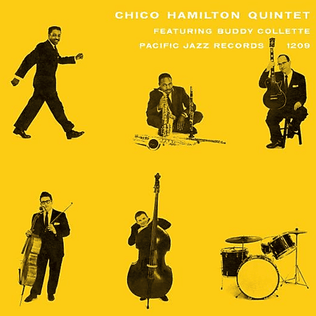 Featuring Buddy Collette Chico Hamilton Quintet (Vinyl)