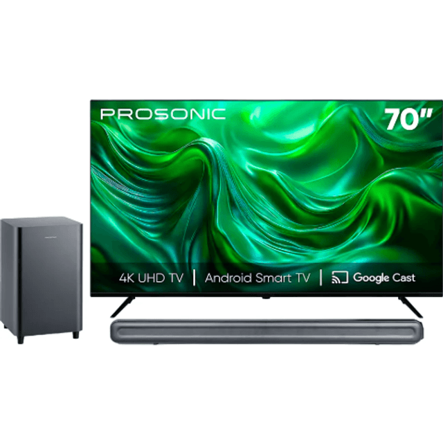 Prosonic 70UA9025 + SB-2000 Soundbar