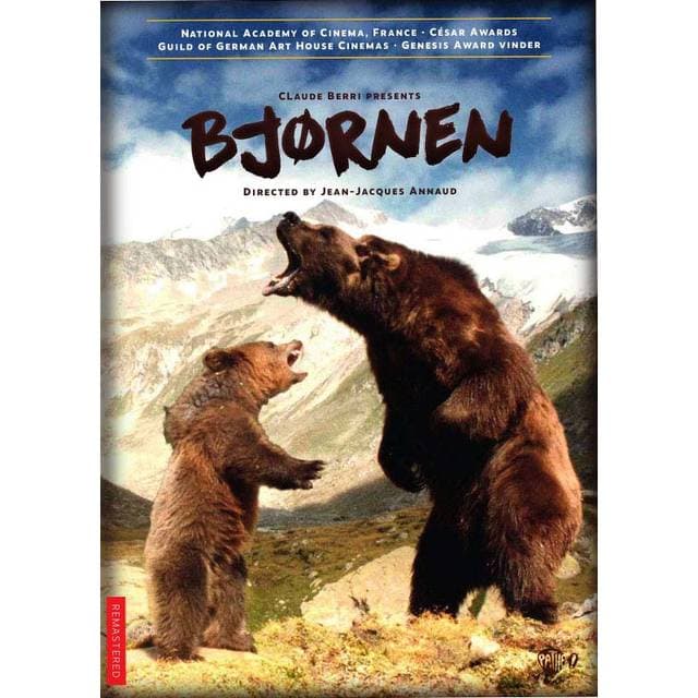 BJørnen The Bear Notice French Spoken DVD - Klar til levering