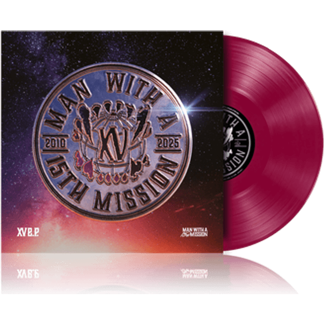 Man With A Mission LP XV e.p. Across the Globe Unisex Standard (Vinyl)