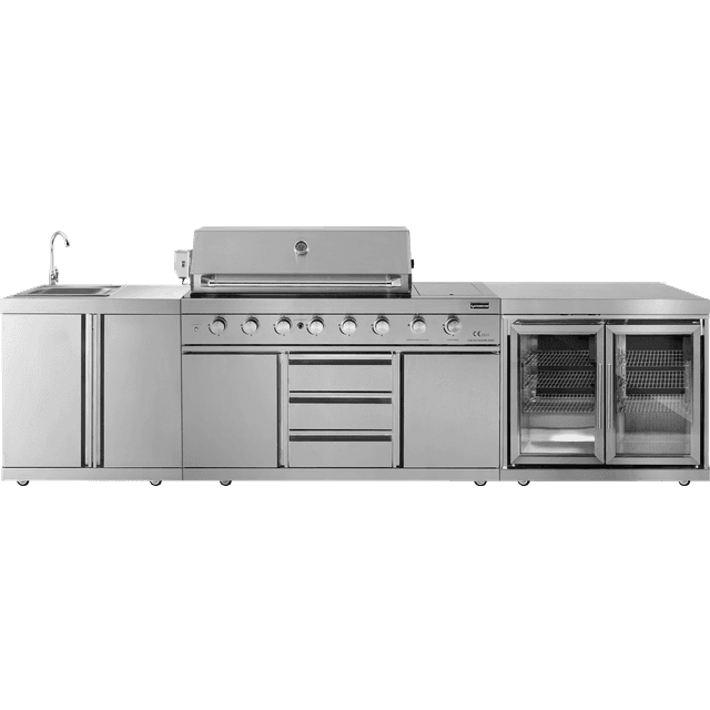 MyOutdoorKitchen Stainless Collection Miami Ulkokeittiö Ruostumaton