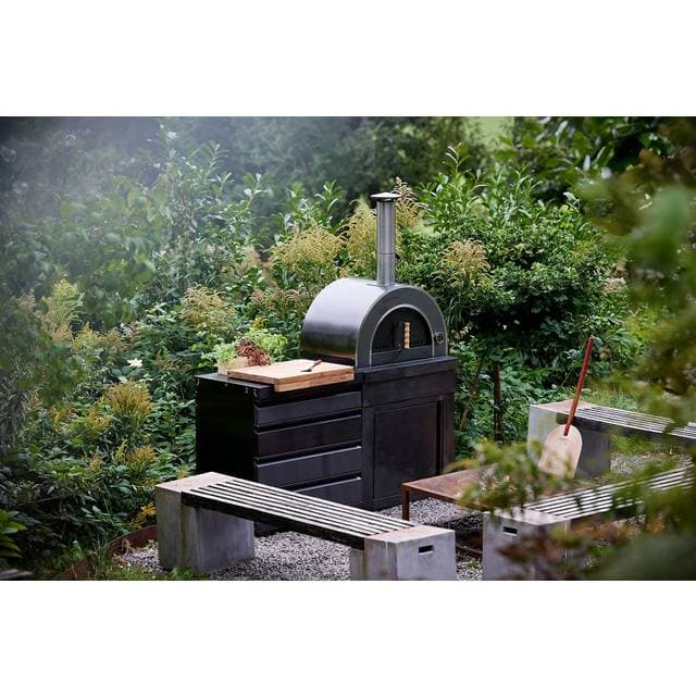 MyOutdoorKitchen Black Collection Vapaasti Seisova Ulkokeittiö Phoenix Musta