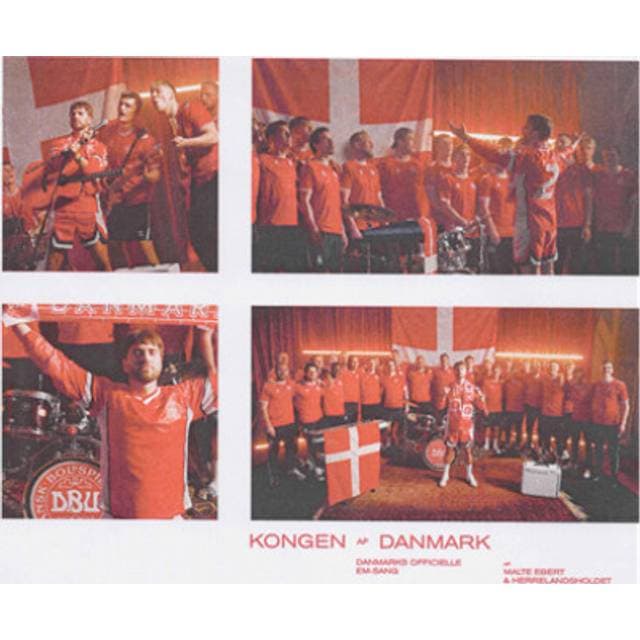 Malte Ebert Herrelandsholdet Kongen Af Danmark LP (Vinyl)