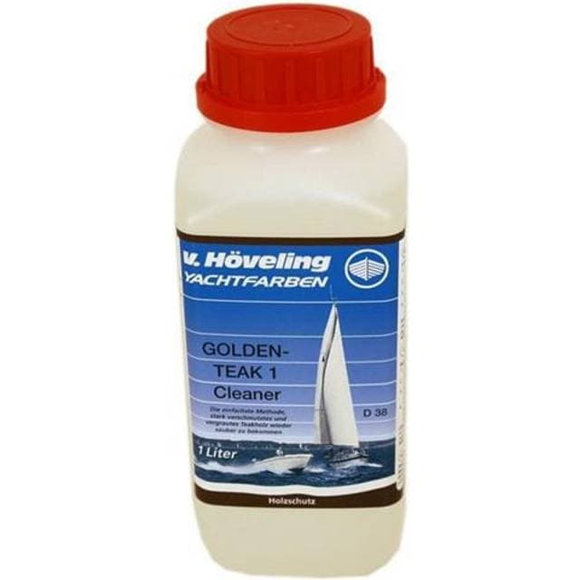 Hoveling Teakrens Golden Teak 1 Cleaner 1 Liter