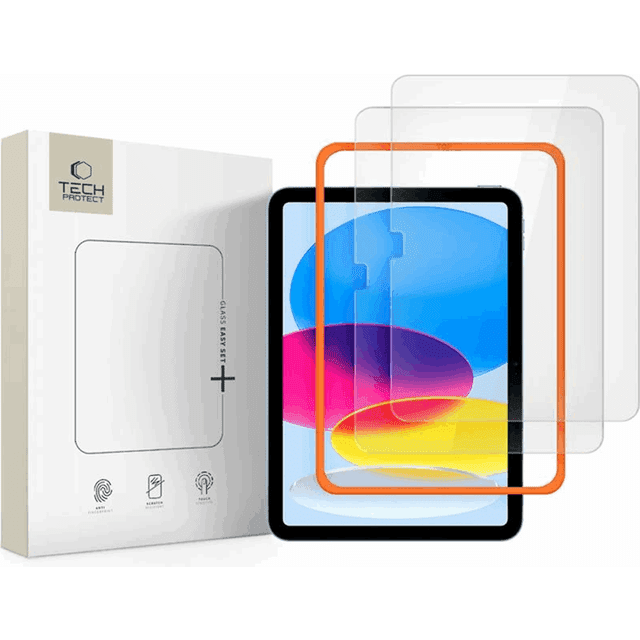 Tech-Protect Easy Set Plus Skærmbeskyttelse 9H 2 Stk