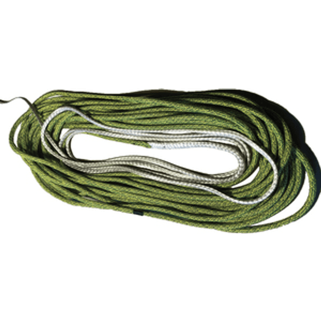 Liros Racer Vision 8mm 20 mtr Stålblå Neon Gul