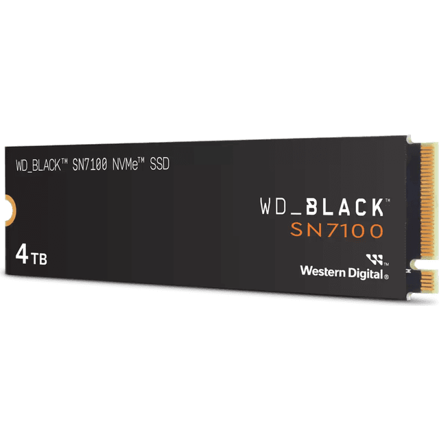 Western Digital WD Black SN7100 4TB M.2 NVMe PCIe Gen4 SSD