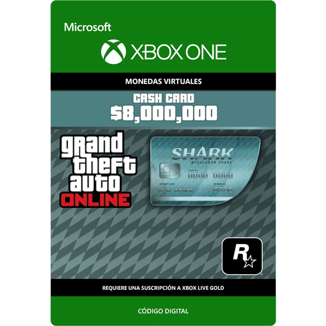 Megalodon Shark Card GTA Online