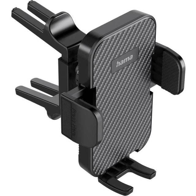 Hama Mobiltelefon Smartphone Passiv Holder Bil Sort