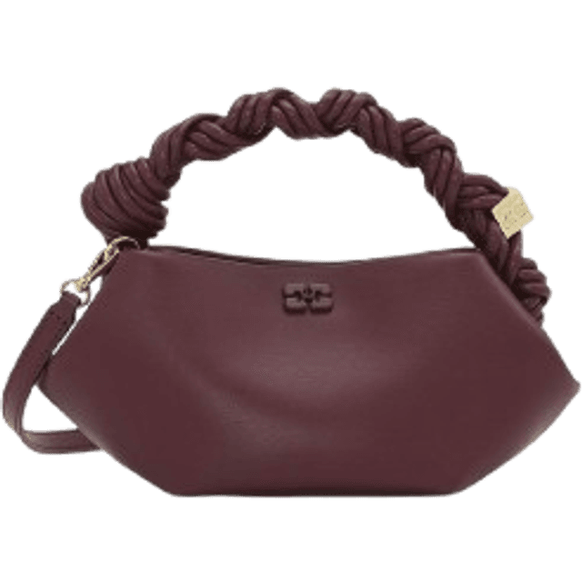 Ganni Bou Bag Mini - Burgundy