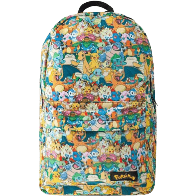 Pokémon All-Over Characters Print Backpack - Multicolour