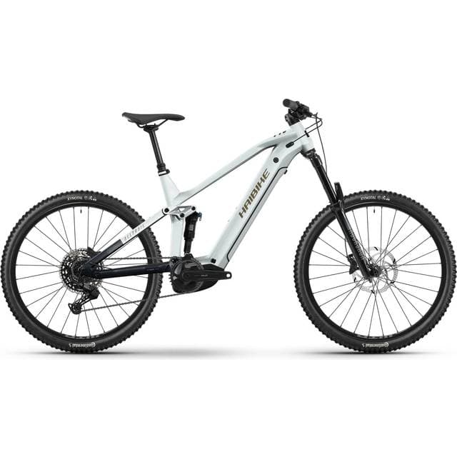 Haibike El MTB Alltrail 8 White Blue Gold Glossy