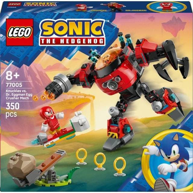 LEGO Sonic Knuckles Mod Dr Eggmans Egg Crusher 77005
