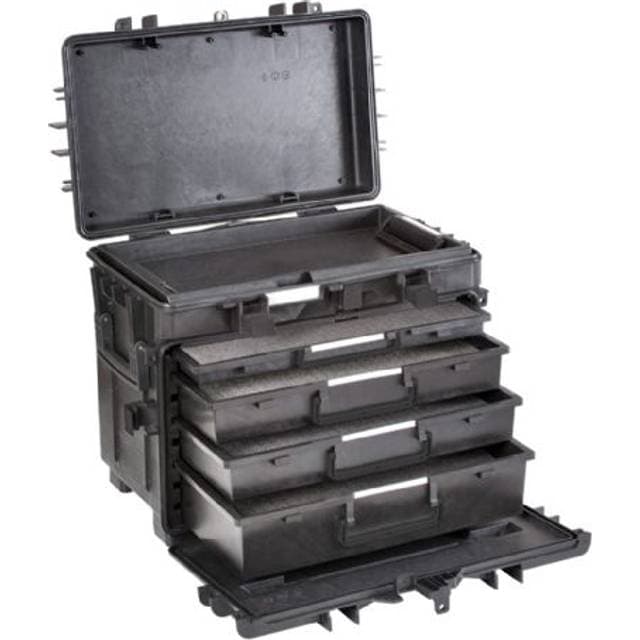 Explorer Explorer Cases 5140 Trolley Schwarz Schaumstoff Fächer