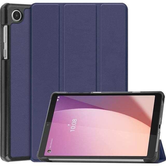 Eiderwood Lenovo Tab M8 4nd Gen Tri-Fold Kunstlæder Flip Cover Blå
