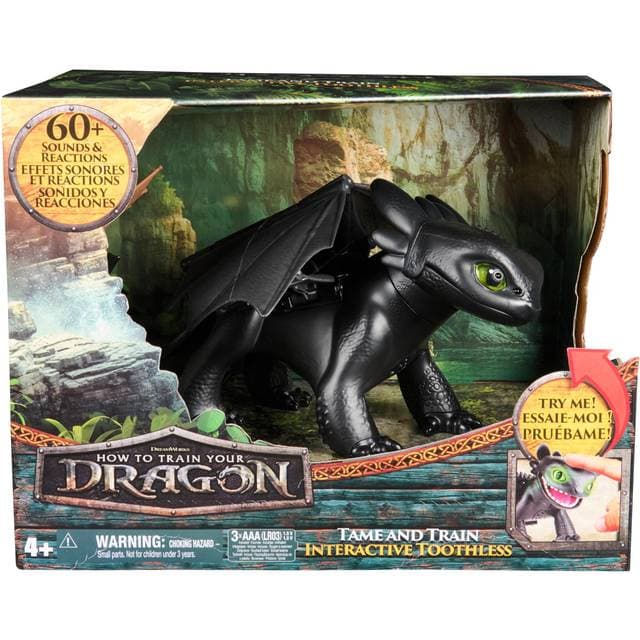 Spin Master How To Train Your Dragon Tame Toothless Figur