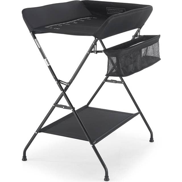 BabyTrold Vera 2 Sammenklappeligt Puslebord Sort