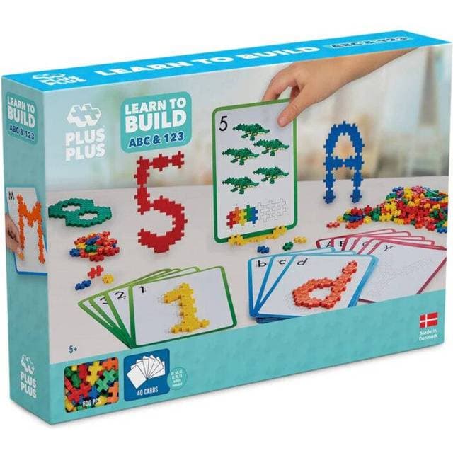 Plus Plus Learn To Build Number & Letters