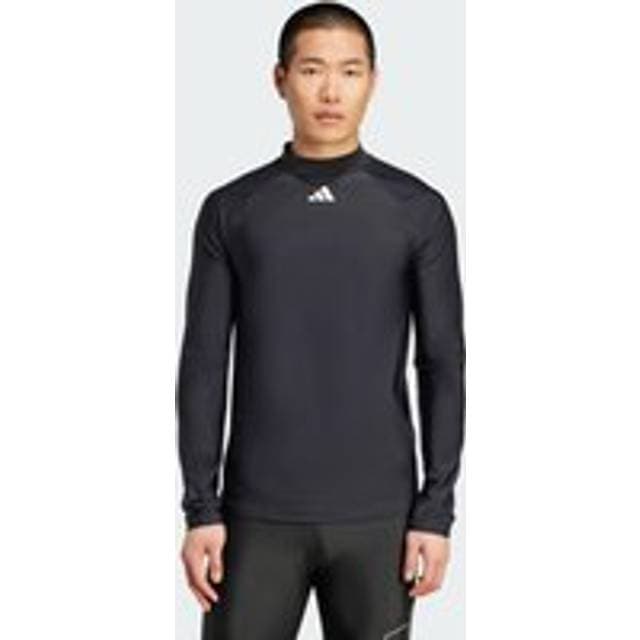 adidas Rashguard Langærmet Søltrøje - Sort/Hvid