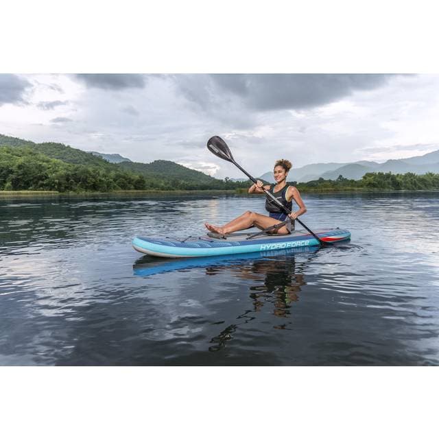 Bestway Hydro-Force Oceana 2-i-1 Oppusteligt SUP Paddleboard Kajak Sæt 305 cm