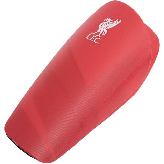 Liverpool FC Childrens Fuse Slip-In Shin Guards One Size Red