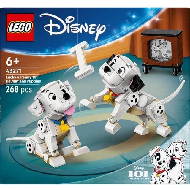 LEGO Disney Hvalpene Lucky og Penny fra 101 dalmatinere 43271