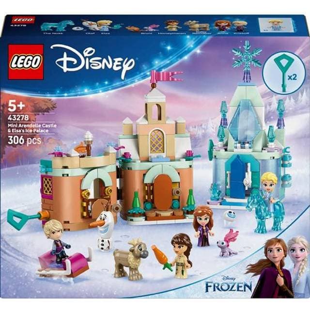 LEGO Disney Frost Arendal Slot og Elsas Ispalads 43278