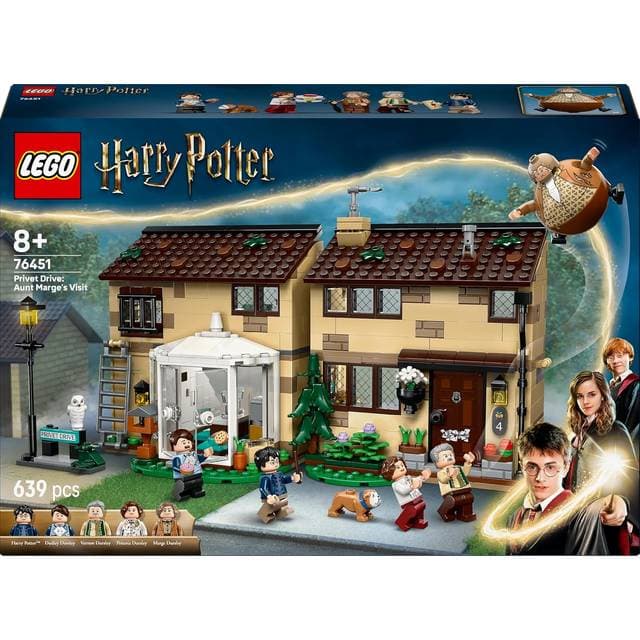 LEGO Harry Potter Ligustervænget Tante Marges Besøg 76451