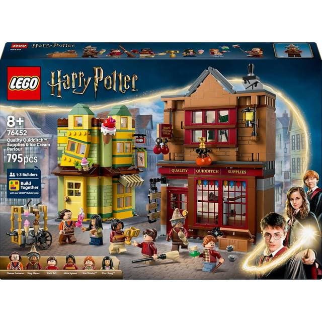 LEGO Harry Potter Kvalitetsudstyr til Quidditch og Iscafé 76452