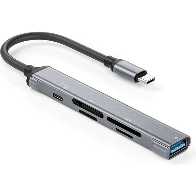 Nordic USB-C Kortlæser 4 Slots MicroSD MS M2