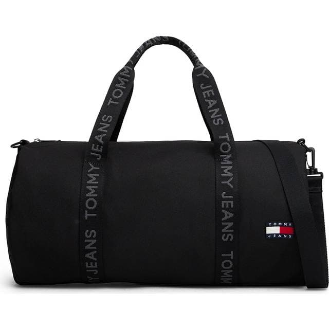 Tommy Hilfiger Weekendtaske Ess Essential Repeat Logo Duffel Bag - Sort