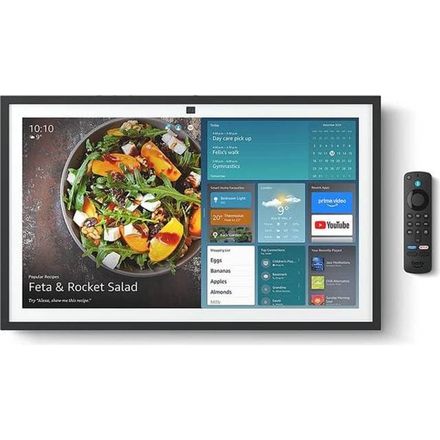 Amazon Echo Show 21 Rektandel Sort Android Fire OS