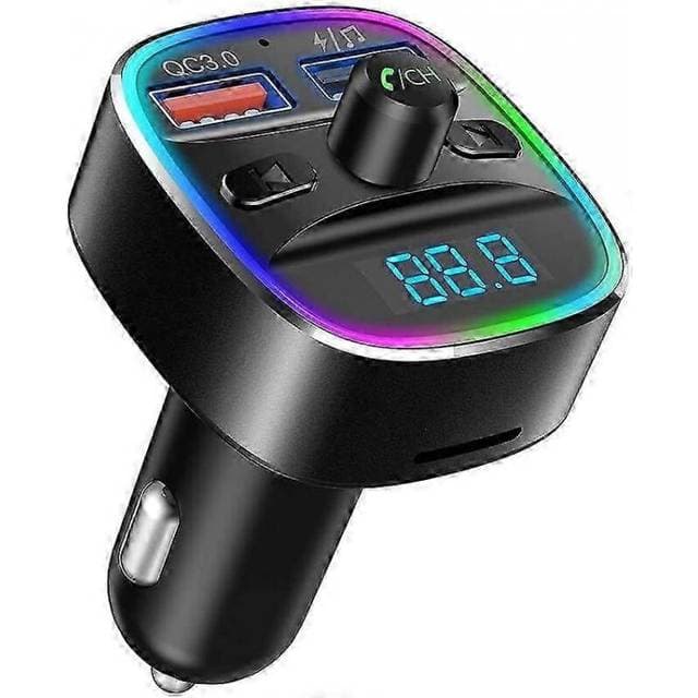 Nulaxy Bluetooth FM Transmitter QC3.0 7 Colors