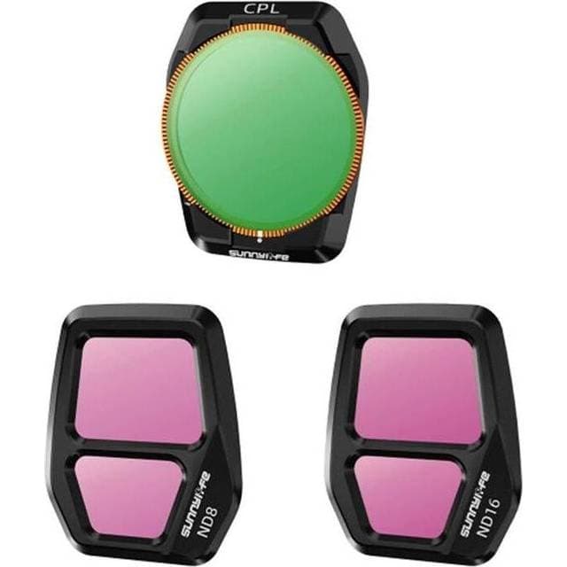 Sunnylife A3S-FI925CPL Adjustable Lens Filter CPL ND 8 ND16