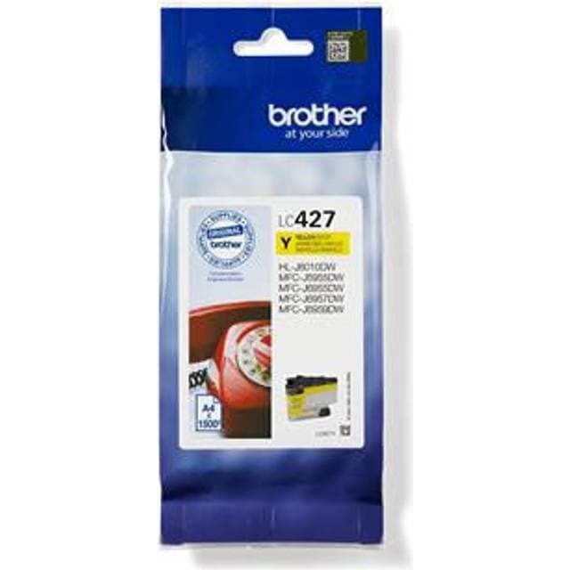 Brother Brother LC427Y Gul Printerpatron 1.500 Sider - Gul