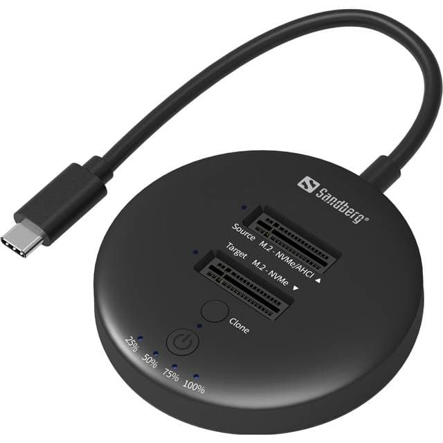 Sandberg USB3.2 Cloner Dock for NVMe M.2 SSD