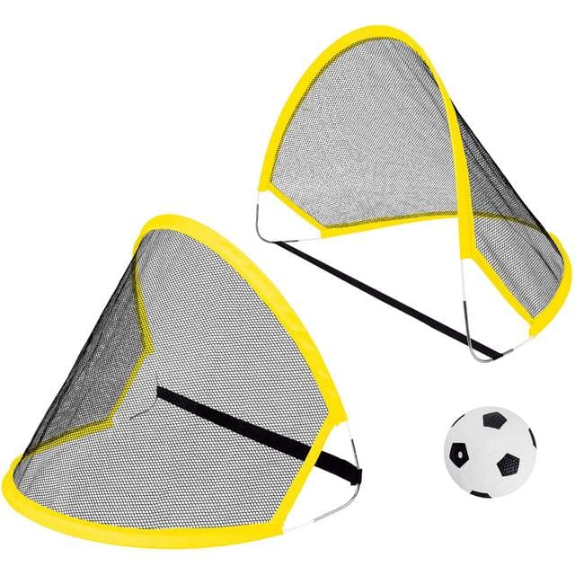 Toyrock Sammenklappeligt Fodboldmål Sæt New