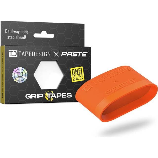 Tapedesign X Paste Grip Tapes Schienbeinschonerhalter Orange