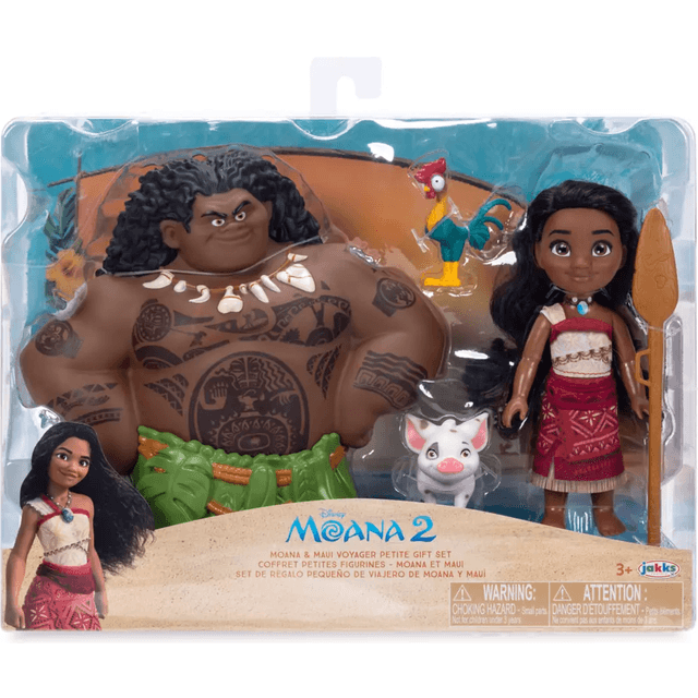 JAKKS Pacific Disney Moana Ii Gaveæske Viana & Maui Disney Moana Ii Dukke 15 Cm