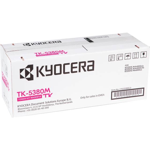 Kyocera TK 5380M Lasertoner 10000 Sider - Magenta
