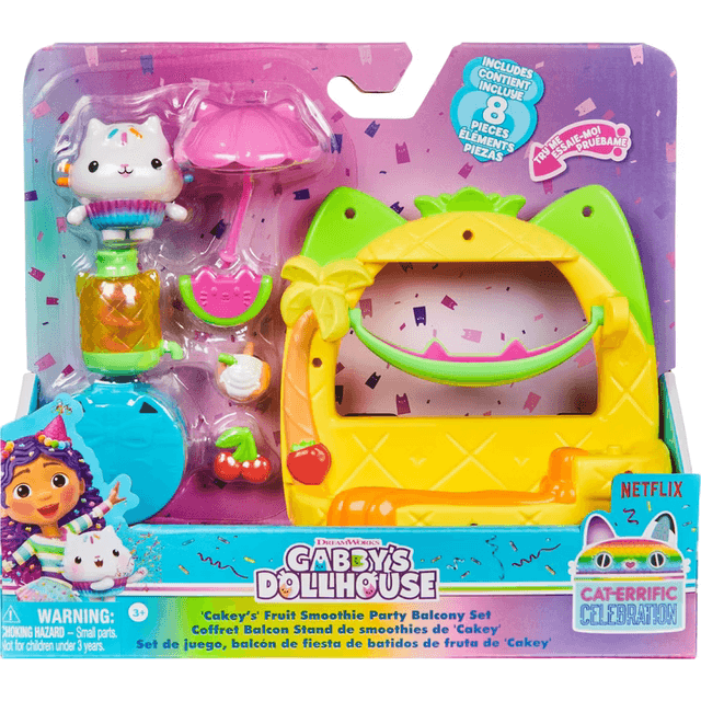 Gabby's Dollhouse Balcony Set Cakey