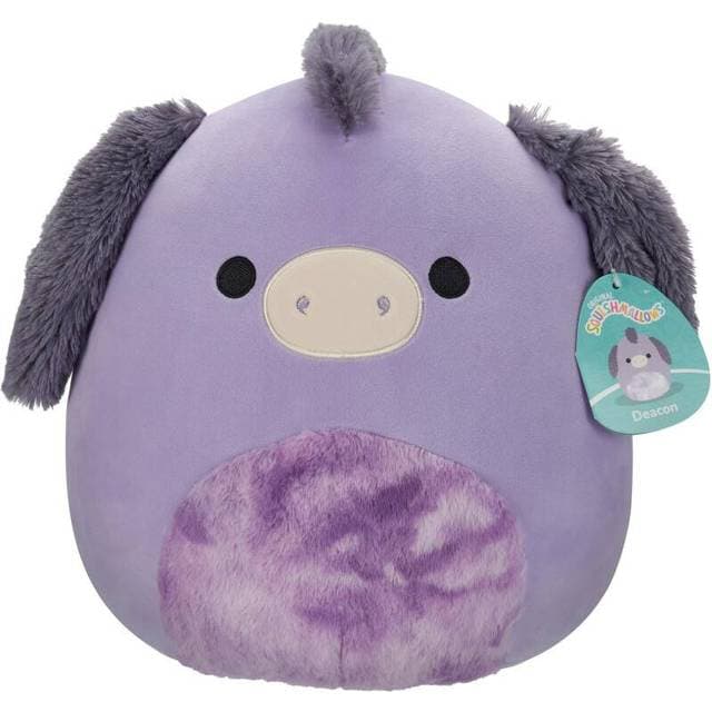 Squishmallows Squishmallows Plush Figure Purple Donkey with Tie-Dye Belly Deacon 30 cm