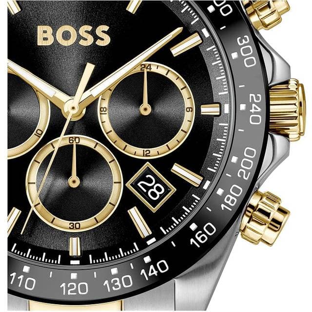 BOSS Kronografur Med Sort Urskive Og Lænkerem