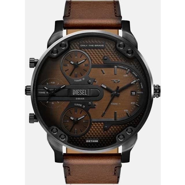 Diesel Mr Daddy Slim DZ7492 54 mm Quartz Mineralglas