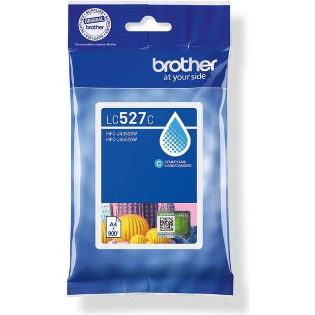 Brother LC527C Blækpatron Standard Ink Cartridge - Cyan/Blå